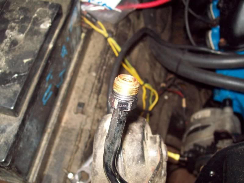 Carburetor fuel line problems